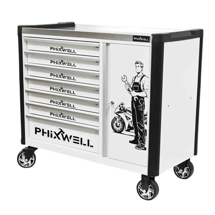 719516 PHIXWELL 7 서랍 새 모델 도구 캐비닛