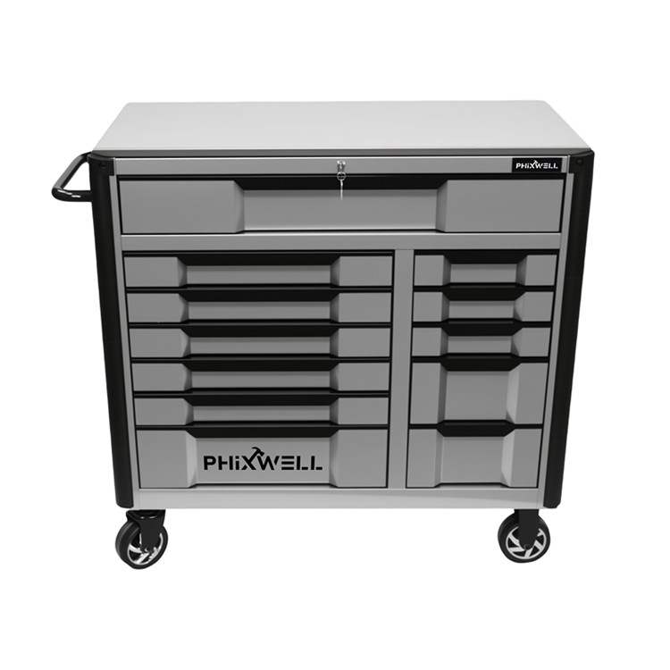 719517 새로운 출시 PHIXWELL 12개 서랍 도구 캐비닛