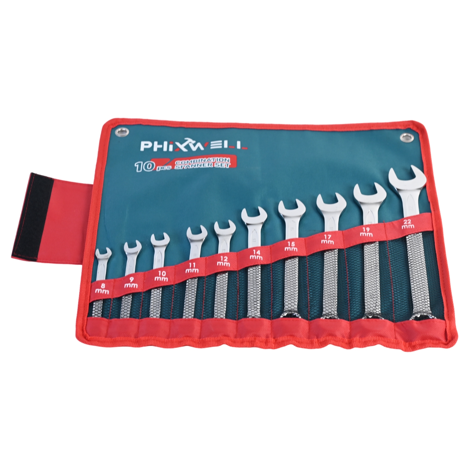 717532 PHIXWELL 10 PCS 콤비네이션 렌치 세트