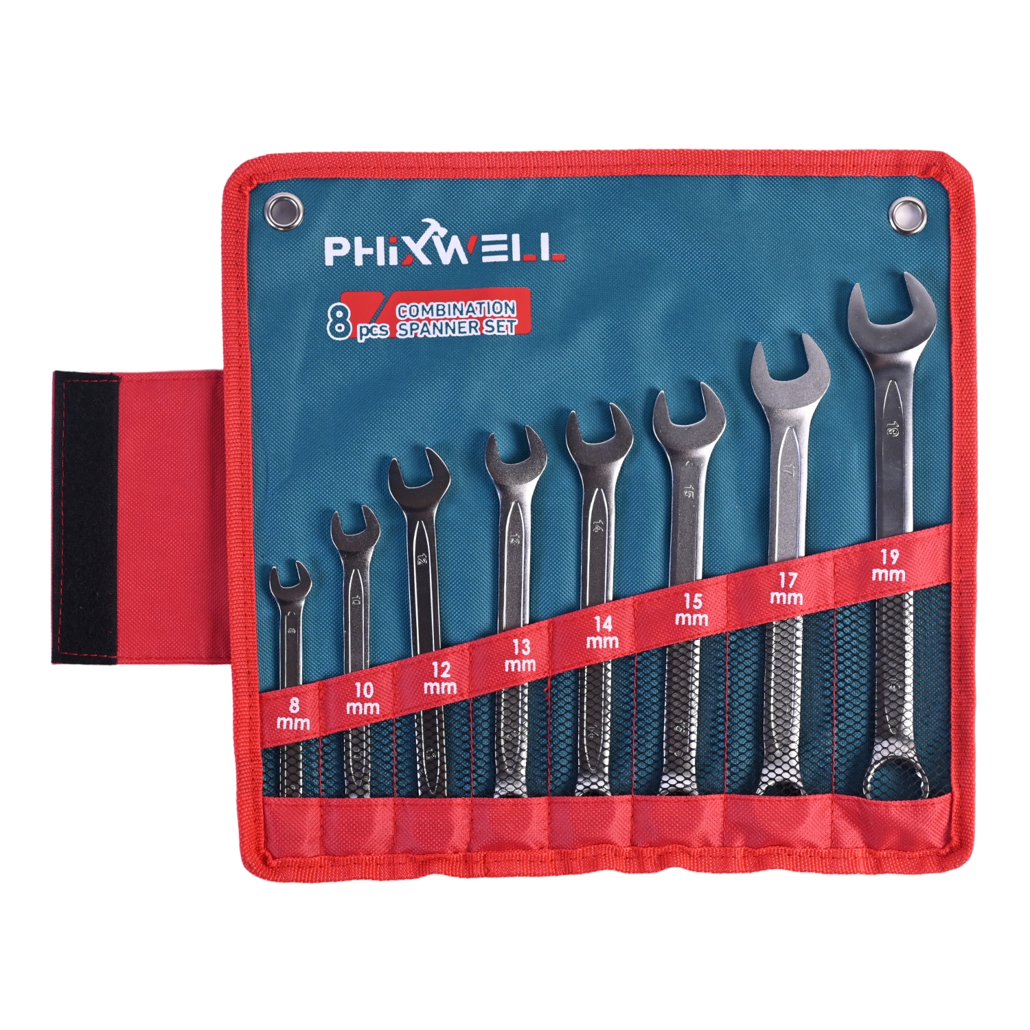 717531 PHIXWELL 8 PCS 콤비네이션 렌치 세트